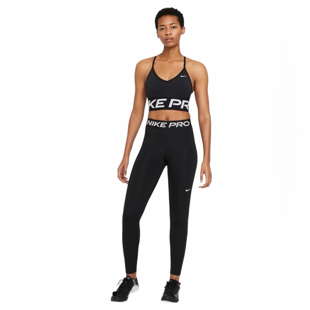 Nike Pro Sculpt Dri-FIT High Rise 7/8 Black Leggings XS Performance Active NWT